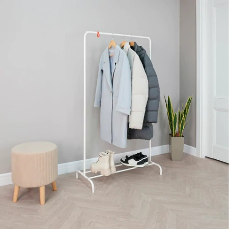 Вешалка для плечиков "Радуга-1", 1500х820х390 мм, металл, белая, ВНП 298 Б ZMI 700924 - МСК «Форвард»