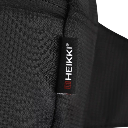 Сумка на пояс HEIKKI RIO (ХЕЙКИ) регулируемый ремень, черная, 28х16х9 см, 273886 - МСК «Форвард»