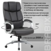 Кресло офисное BRABIX PREMIUM "Blocks HD-008", НАГРУЗКА до 200 кг, экокожа, черное, 531944 - МСК «Форвард»