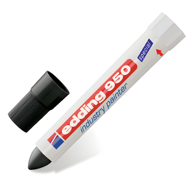 Маркер-паста для промышленной маркировки EDDING 950, ЧЕРНЫЙ, 10мм, Е-950/1 E-950/1 150600