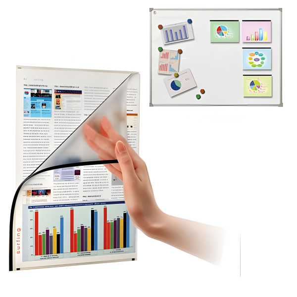 Магнитные папки-уголки для досок (220х300 мм), формат А4, КОМПЛЕКТ 5шт., BOARDSYS, ФМ-А4  231699