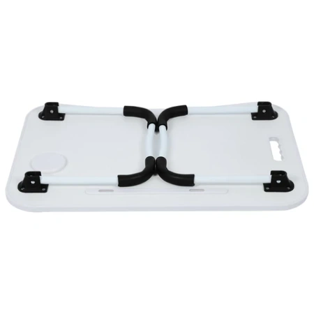 Столик складной для ноутбука/завтрака BRABIX BT-001 (600х400х265 мм), органайзер, белый, 532900 - МСК «Форвард»