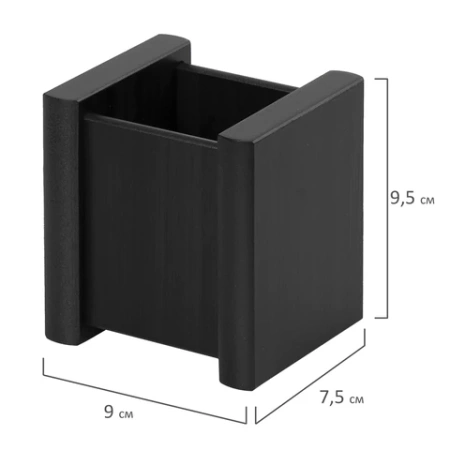 Набор подарочный настольный BESTAR "Platon" из дерева, 11 предметов, цвет "черное дерево", 237214 - МСК «Форвард»