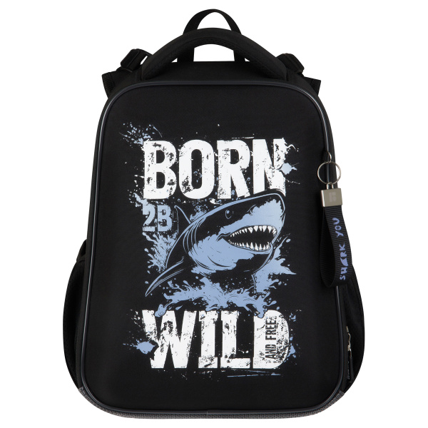 Ранец Berlingo Expert "Born to be WILD" 38*29*16см, 2 отделения, 2 кармана, анатомическая спинка RU-EX-1249 389434