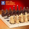 Шахматы турнирные, деревянные, лакированные, глянцевые, доска 40*40 см, ЗОЛОТАЯ СКАЗКА, 665363 - МСК «Форвард»