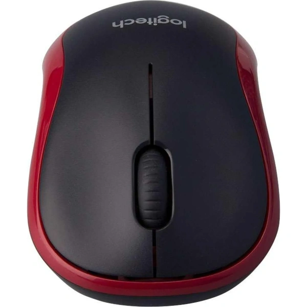Мышь беспроводная Logitech Wireless Mouse M185 красная 1колесо + 3 кнопки 910-002240/910-002633 1594552 - МСК «Форвард»