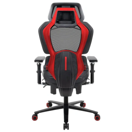 Кресло ATRONE (АТРОН) "Optimus ER-707", адаптивный механизм со слайдером, сетка, черный/красный, 532968 под заказ 8 дней - МСК «Форвард»