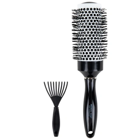 Расческа для волос термобрашинг 24,5х6х4,5 см, круглая + щетка для чистки В ПОДАРОК, MONTE VITA (МОНТЕ ВИТА), 457433 - МСК «Форвард»