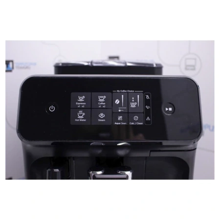 Кофемашина PHILIPS EP1220/00, 1500 Вт, объем 1,8 л, ручной капучинатор, черная 456951 - МСК «Форвард»