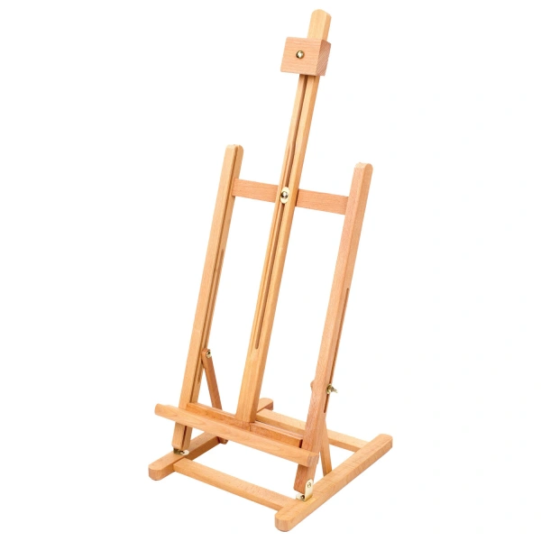 Мольберт настольный BRAUBERG ART CLASSIC, бук, 28х96х32см, высота холста 53см, 190656