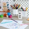 Точилка с ластиком 2 в 1 BRAUBERG KIDS "Панда", 2 отверстия, блистер, 271988 - МСК «Форвард»