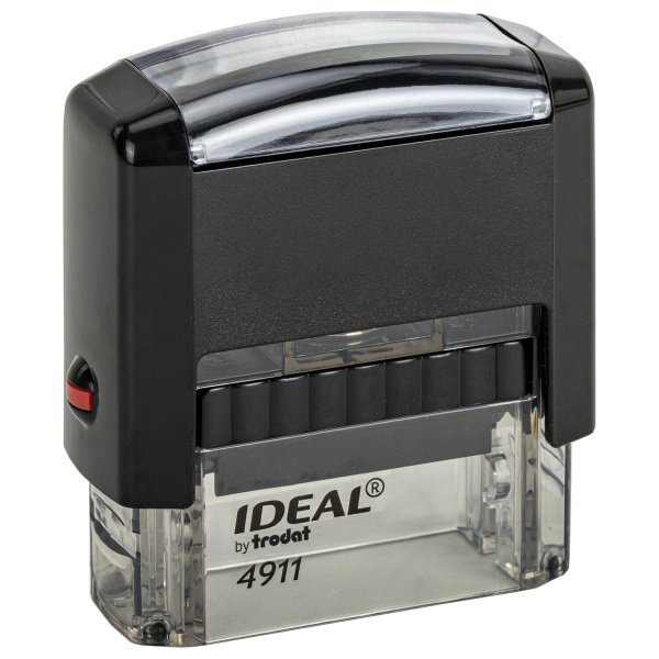Оснастка для штампа, размер оттиска 38х14мм синий, TRODAT IDEAL 4911 P2,подушка в комплекте, 236842