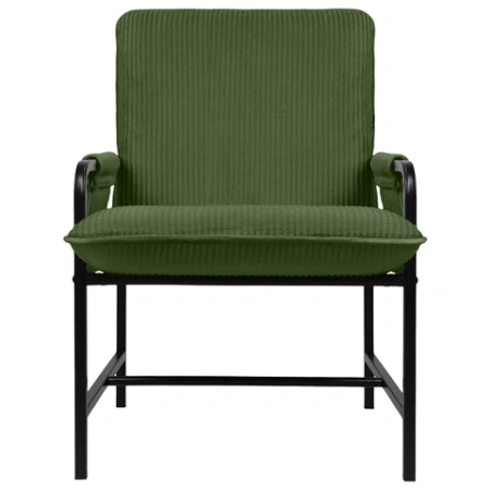 Кресло BRABIX "Gentle LC-300", ЛОФТ, пружинный блок, ткань велсофт (плюш), оливковое, 533145 - МСК «Форвард»