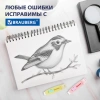 Ластики выдвижные с кистью 2 в 1 BRAUBERG "Slider Duo", НАБОР 4 ШТУКИ, 85х21х15 мм, пастельные цвета ассорти, блистер, 271993 - МСК «Форвард»