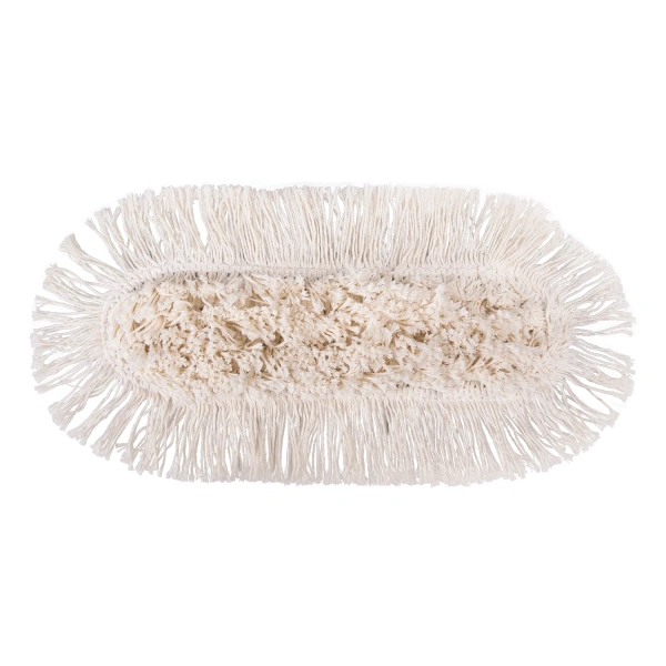 Насадка МОП плоская 40см для швабры-рамки, карманы, хлопок, LAIMA, 601481