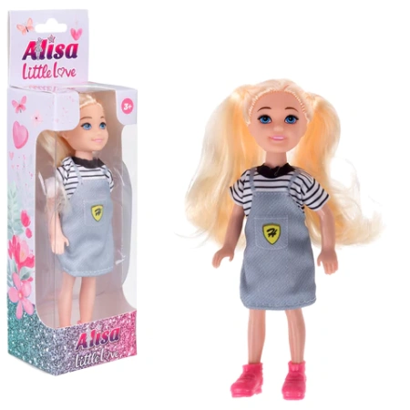 КУКЛА "Alisa Little Love", 14,4 см, КОМПЛЕКТ 6ШТ АССОРТИ, 3 вида, 1TOY 666147 - МСК «Форвард»