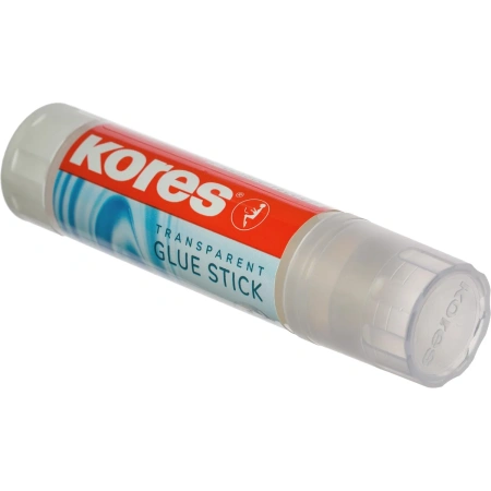 Клей-карандаш Kores 21 г прозрачный 716578 - МСК «Форвард»