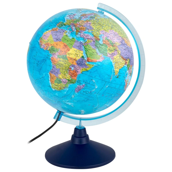 Глобус политический Globen Классик Евро, диаметр 250 мм, с подсветкой, Ке012500190 454440