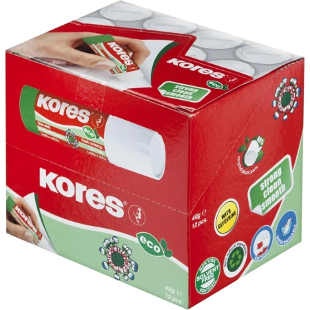 Клей-карандаш Kores Glue-eco 40г 1196351 - МСК «Форвард»