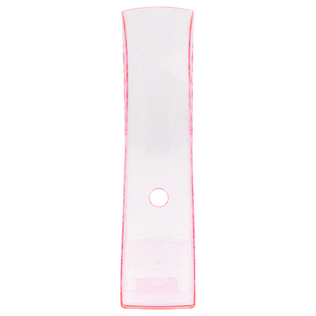 Лоток для бумаг вертикальный СТАММ "Вега", тонированный неоновый розовый, ширина 90мм ЛТВ-31744 351507 - МСК «Форвард»