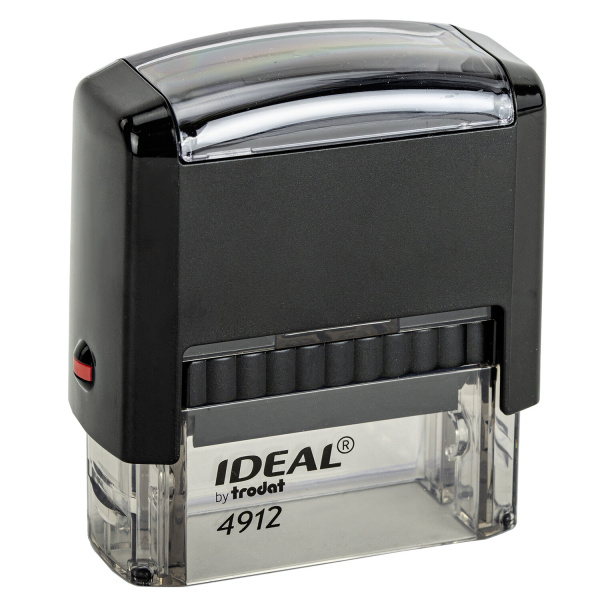 Оснастка для штампа, размер оттиска 47х18мм синий,TRODAT IDEAL 4912 P2,подушка в комплектей, 236843