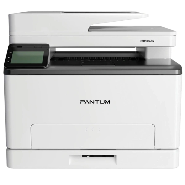 МФУ лазерное ЦВЕТНОЕ PANTUM CM1100ADN "3 в 1", А4, 18 стр/мин, 30000 стр/мес, ДУПЛЕКС, АПД,сет.карта 354821