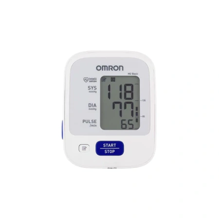 Тонометр OMRON M2 (HEM-7121-ALRU) манжета 22-42 см, автоматический, на плечо, адаптер питания 631369 - МСК «Форвард»