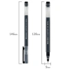 Ручки гелевые BRAUBERG X-WRITER 1800, УВЕЛИЧЕННАЯ ДЛИНА ПИСЬМА 1 800 м, ЧЕРНЫЕ, НАБОР 4 ШТУКИ, стандартный узел 0,5 мм, 144136 - МСК «Форвард»
