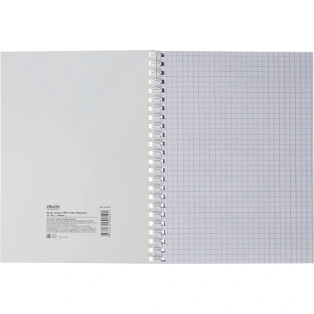 Бизнес-тетрадь Attache Office Style А5 48 листов бирюзовая в клетку на спирали 1516757 минпромторг - МСК «Форвард»
