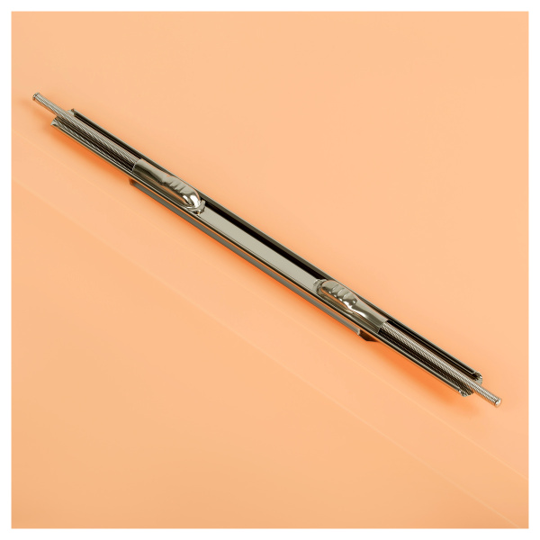 Папка с пружинным скоросшивателем СТАММ "Акцент" А4, 17мм, 800мкм, пластик, персиковая ММ-31639 368398 - МСК «Форвард»