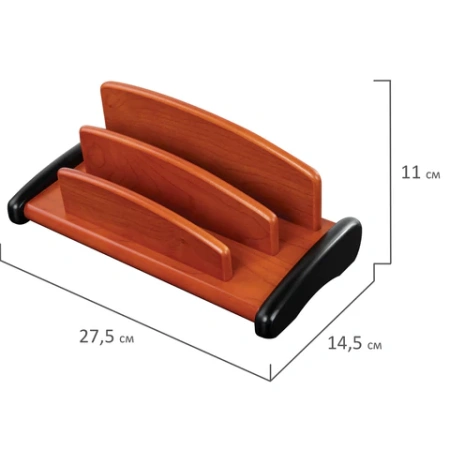 Набор настольный GALANT "Cayman" из дерева, 8 предметов, цвет "палисандр/чёрный", 238160 - МСК «Форвард»