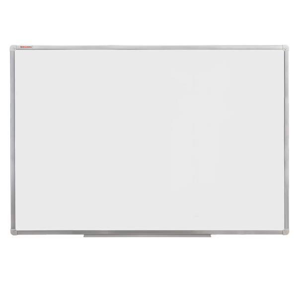 Доска магнитно-маркерная 120х180см, алюмин.рамка, ГАРАНТИЯ 10 ЛЕТ, РОССИЯ, BRAUBERG Стандарт, 235525