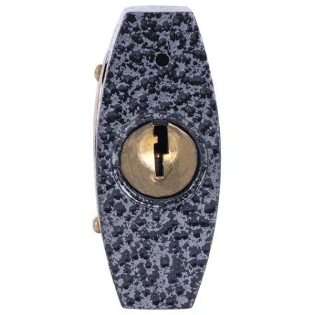 Замок навесной чугунный "Влагонепроницаемый", ширина 50 мм, полимерное покрытие, английский, 3 ключа, RABBITEX (РАББИТЕКС), 671297 - МСК «Форвард»