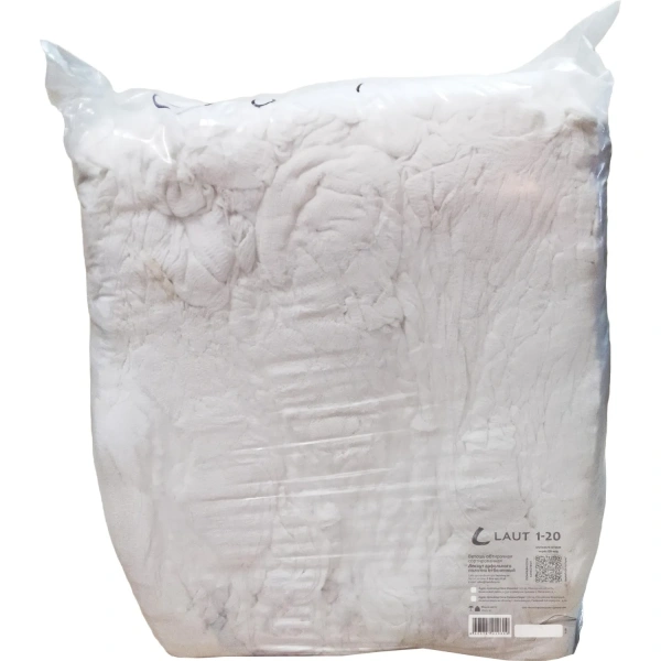 Ветошь хлопок (вафельная) белая 10 кг (размер лоскута 40x60 см) 2444441 минпромторг - МСК «Форвард»