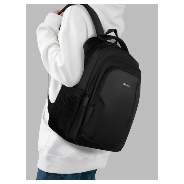 Рюкзак Berlingo City "Comfort black" 42*29*17см, 3 отделения, 3 кармана, отделение для ноутбука, эргономическая спинка RU06954 313439 - МСК «Форвард»
