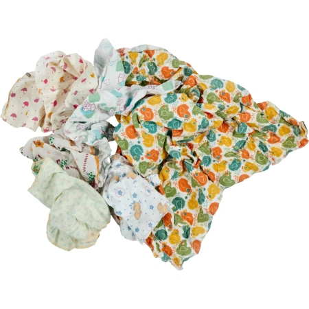 Ветошь фланель цветная 10 кг (размер лоскута 40x60 см) 1675508 минпромторг - МСК «Форвард»