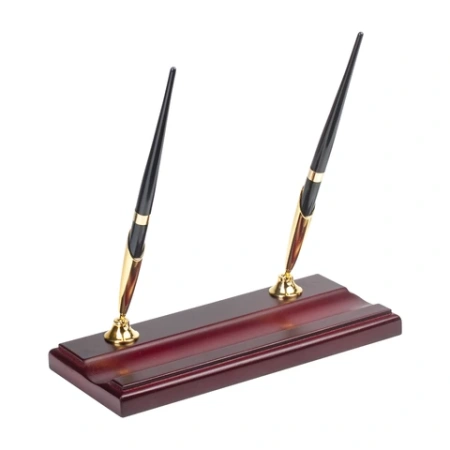 Набор подарочный настольный BESTAR "Neptun" из дерева, 5 предметов, цвет "красное дерево", 236370 - МСК «Форвард»