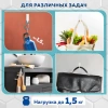 Крючки самоклеящиеся универсальные 6,6х2,1 см, КОМПЛЕКТ 6 шт., белые, LAIMA Home, 608793 - МСК «Форвард»