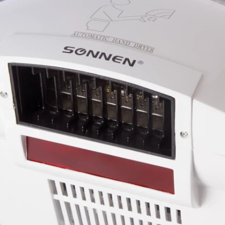 Сушилка для рук SONNEN HD-688, 2000 Вт, пластиковый корпус, белая, 604192 - МСК «Форвард»