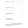 Вешалка-стеллаж ZMI "Валенсия-1", 1555х1090х300 мм, 7 полок, металл, белая, ГСВ1 Б 700929 - МСК «Форвард»