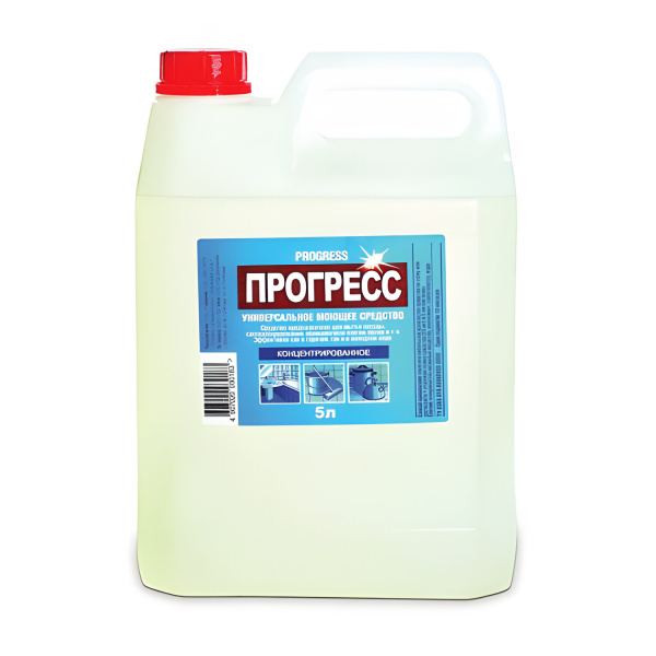 Средство моющее универсальное 5л ПРОГРЕСС,  600659