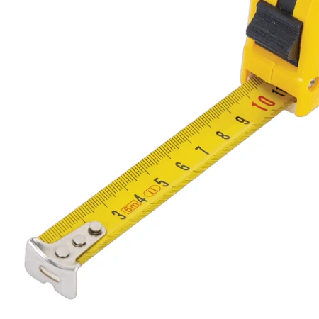 Рулетка измерительная 5 м х 19 мм, пластиковый корпус, с фиксатором, ГРАНДМАСТЕР Classic, 671361 - МСК «Форвард»