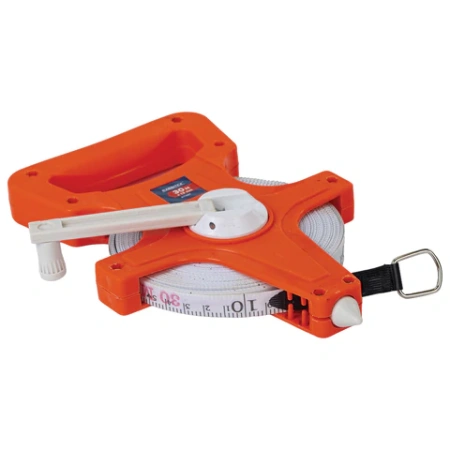 Рулетка геодезическая 30 м х 13 мм, лента фибергласс, открытый корпус, RABBITEX (РАББИТЕКС), 671367 - МСК «Форвард»