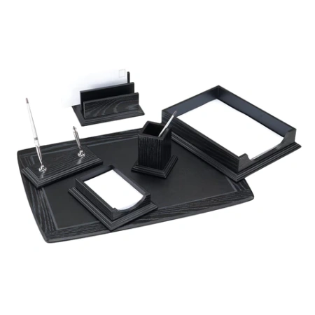 Набор настольный GALANT "Black Hawk" из дерева, 6 предметов, цвет "чёрный дуб", 238167 - МСК «Форвард»