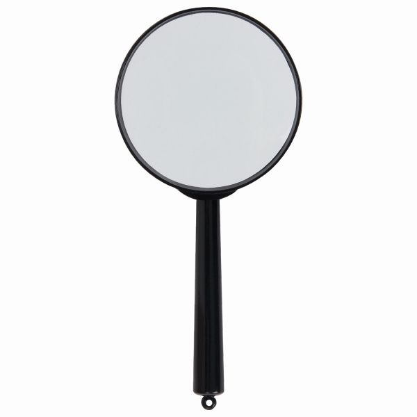 Лупа просмотровая BRAUBERG диаметр 75 мм, увеличение 5, 451800