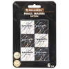 Ластики BRAUBERG "MARBLE", НАБОР 6 штук, 34х34х11 мм, квадратные, экологичный ПВХ, блистер, 272735 - МСК «Форвард»
