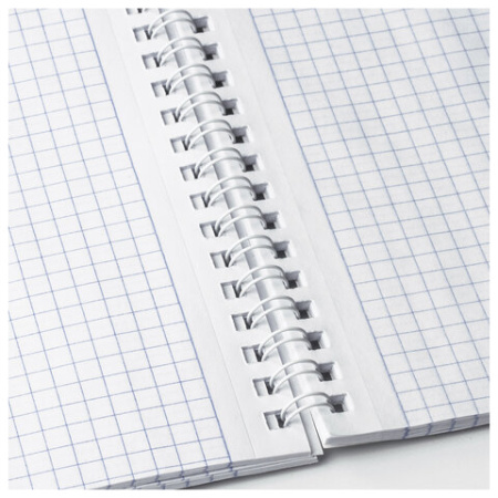 Блокнот А5 (146х206 мм), 60 л., гребень, картон, клетка, BRAUBERG, "Classic", 114359 - МСК «Форвард»