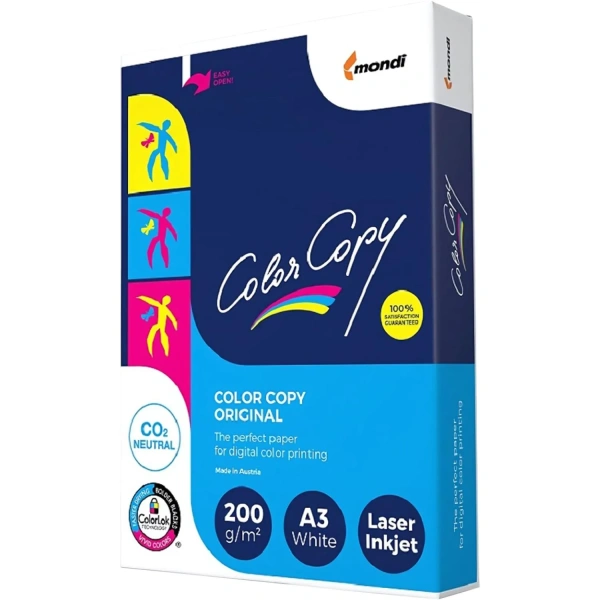 Бумага Color Copy А3, 200 г/кв.м, 250 л для цветной лазерной печати 69823 - МСК «Форвард»
