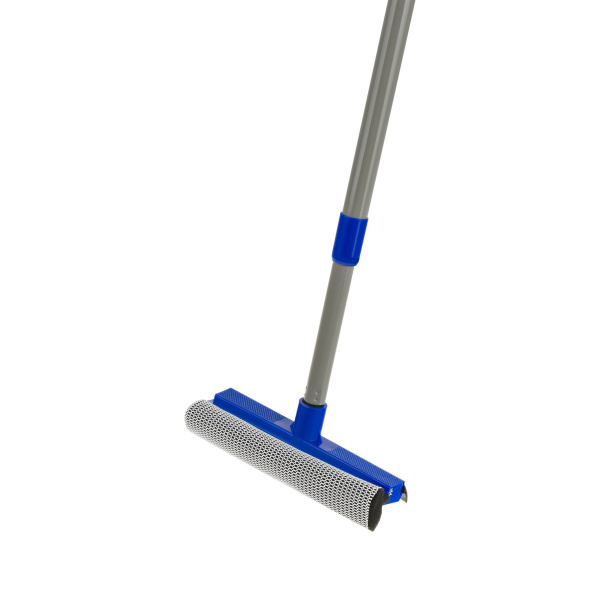 Окномойка OfficeClean Professional с телескопической ручкой 67-110см, рабочая часть 20см (стяжка, губка, ручка) 370066 - МСК «Форвард»