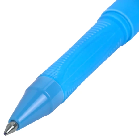 Ручка стираемая гелевая BRAUBERG "Grade", СИНЯЯ, soft-touch, узел 0,7 мм, линия письма 0,5 мм, 144208 - МСК «Форвард»